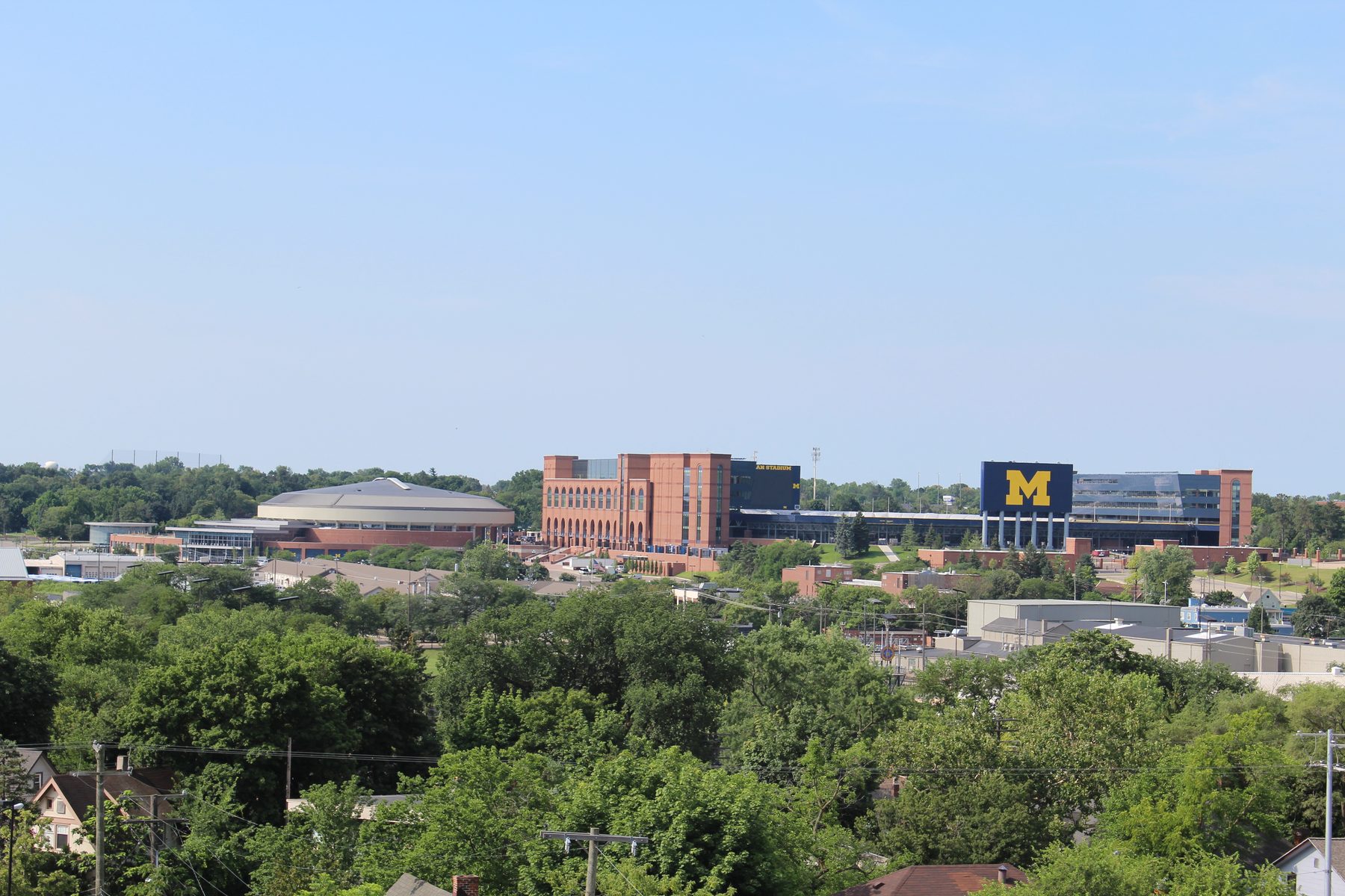 Michigan Stadium, the Big House, in Ann Arbor