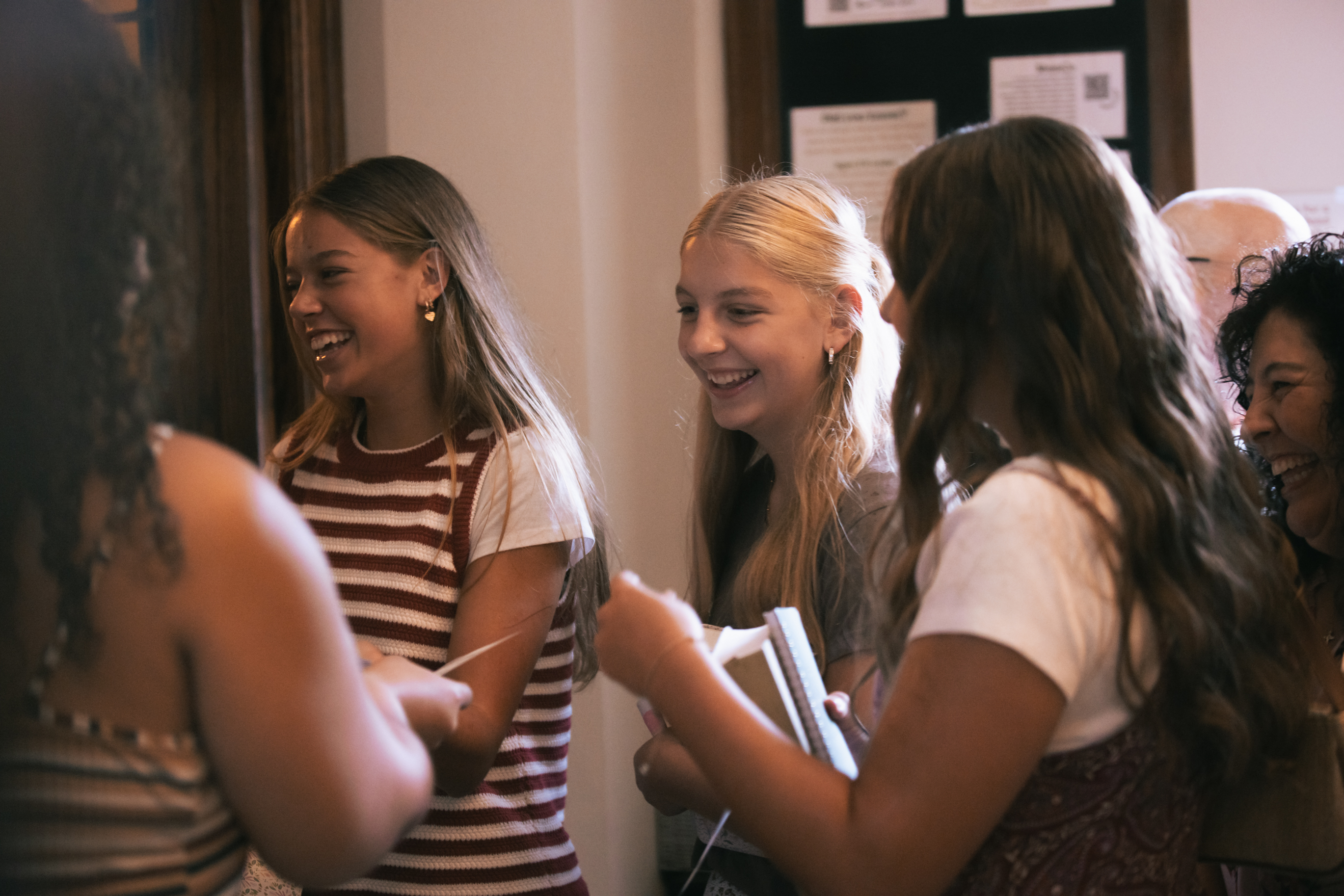 Students gathering at University Lutheran Chapel