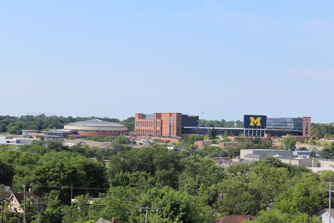 Michigan Stadium, the Big House, in Ann Arbor